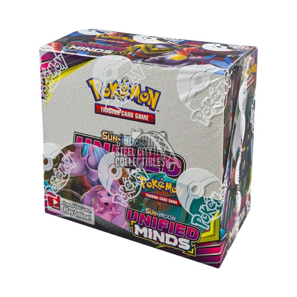 pokémon sun and moon unified minds booster box