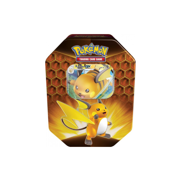 Pokémon Hidden Fates Tins: Charizard, Raichu, Gyarados (First Print)