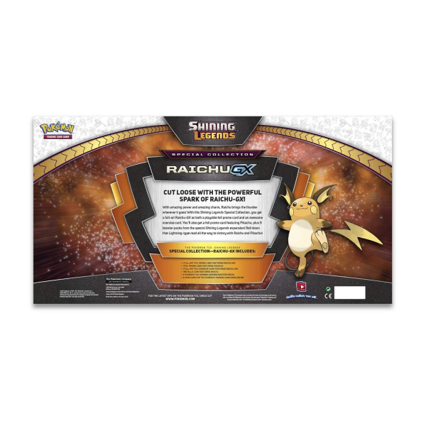 Pokémon TCG: Shining Legends Special Collection Raichu GX