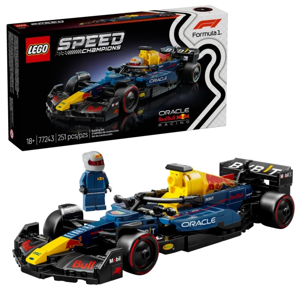 77243 LEGO speed champions Oracle Red Bull Racing RB20 F1 racewagen