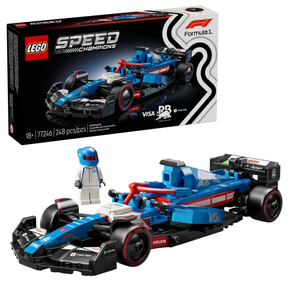 lego speed champions Visa Cash App RB VCARB 01 F1 racewagen