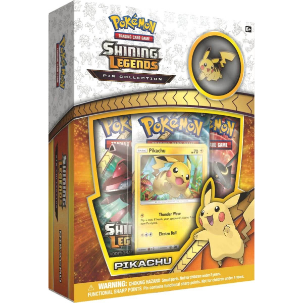 Pokémon TCG: Shining Legends Pin Collections Pikachu