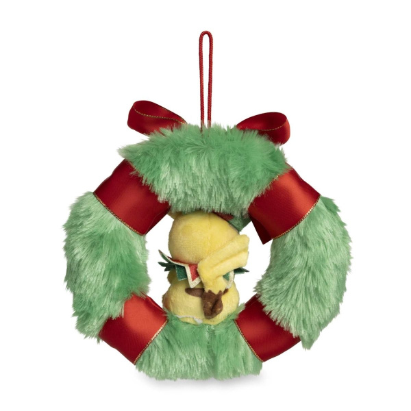 Pikachu Pokémon Holiday Workshop Wreath knuffel