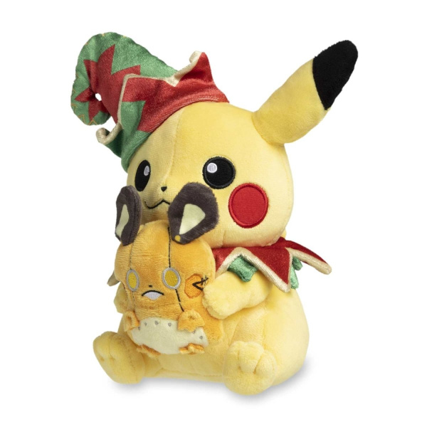 Pokémon Center Pikachu & Robot Dedenne Toy Knuffel