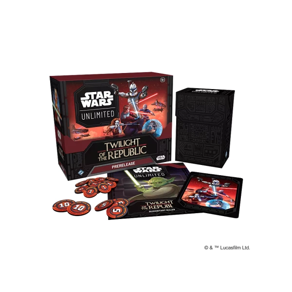 star wars unlimited twilight of the republic pre release box