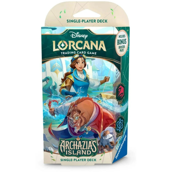 disney lorcana archazia's island starter deck