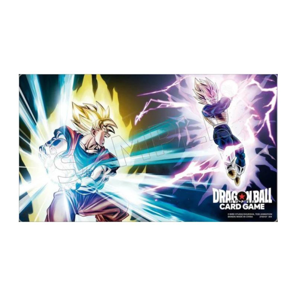 dragon ball playmat son goku vegeta