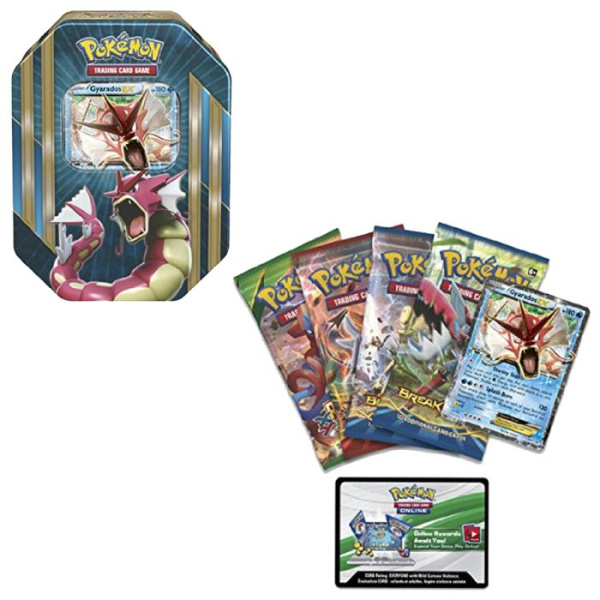 Pokémon Triple Power Tins: Shiny Gyarados EX Tin