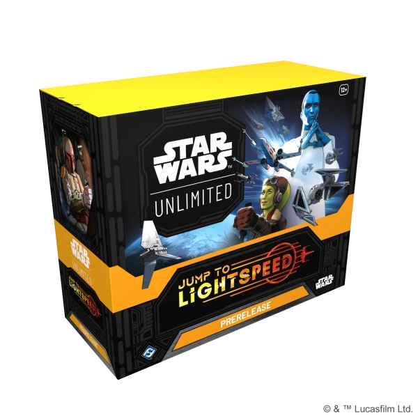 Star Wars Unlimited: Jump to Lightspeed Prerelease Box