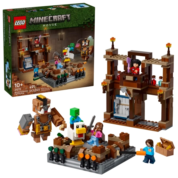 21272 lego minecraft arena bij het boslandhuis