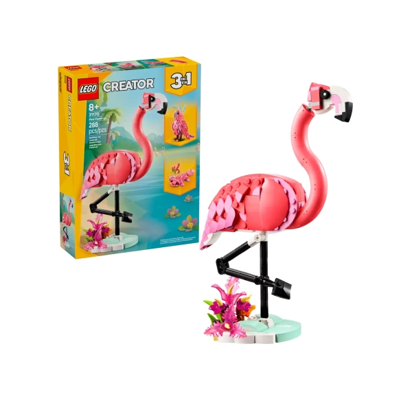 31170 lego creator roze flamingo