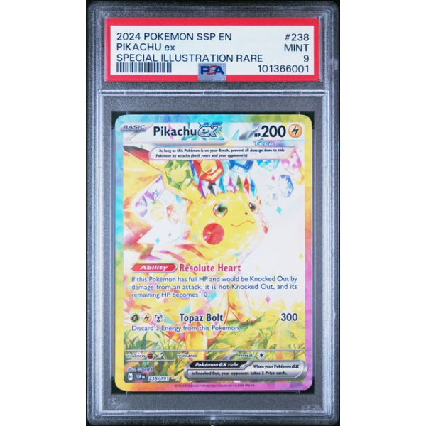 psa slab pikachu SSP238