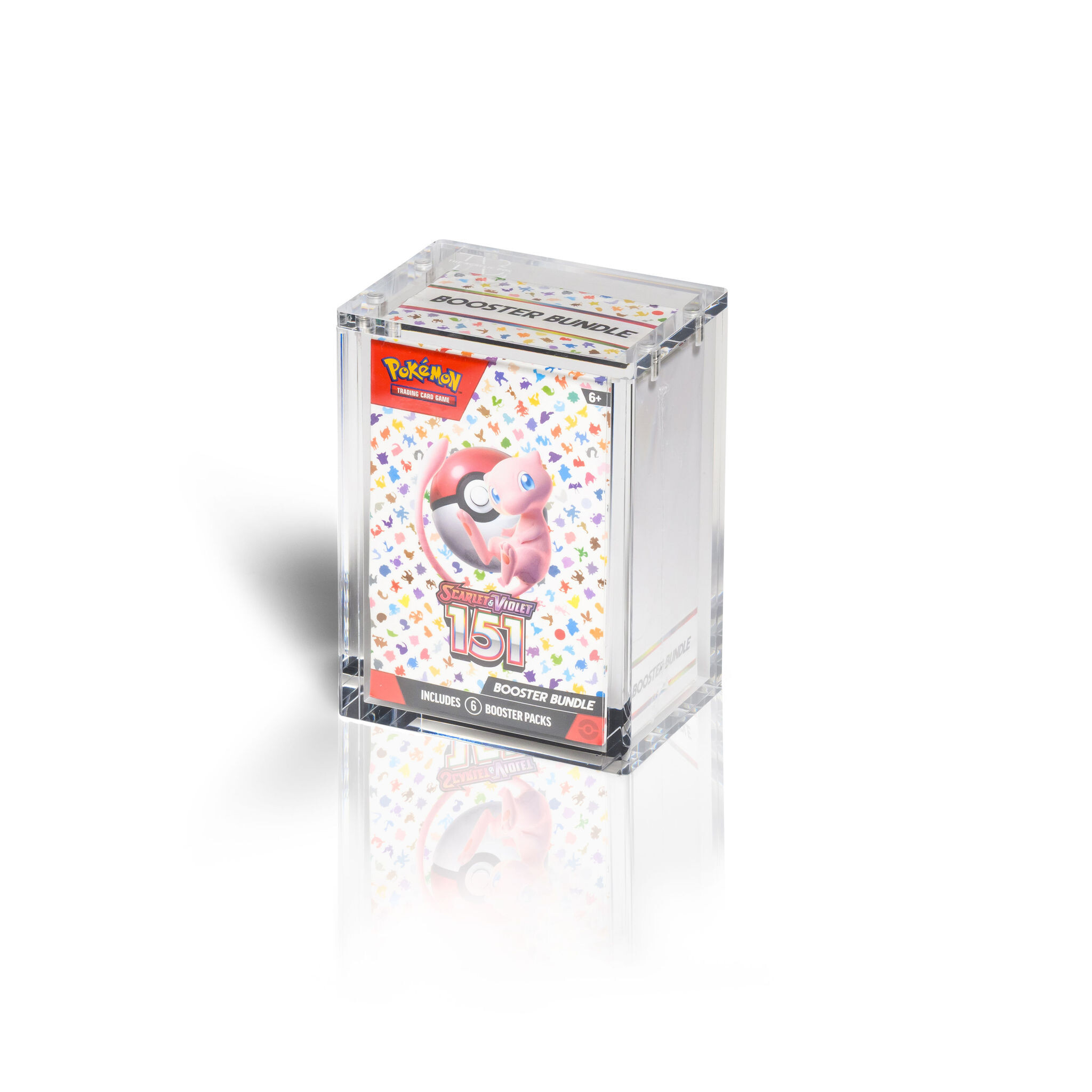 pokémon booster bundle acrylic case
