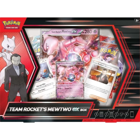 Pokémon Team Rocket's Mewtwo ex box
