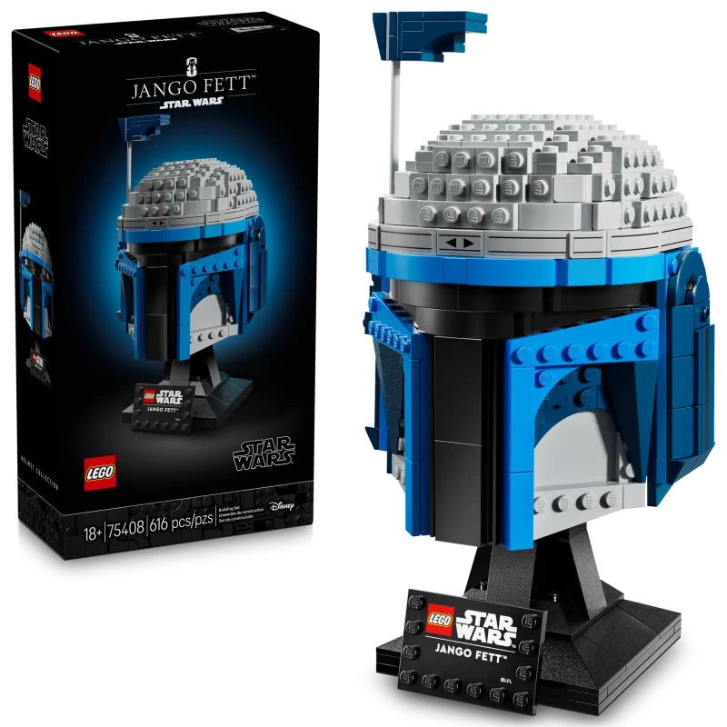75408 lego star wars jango fett helm