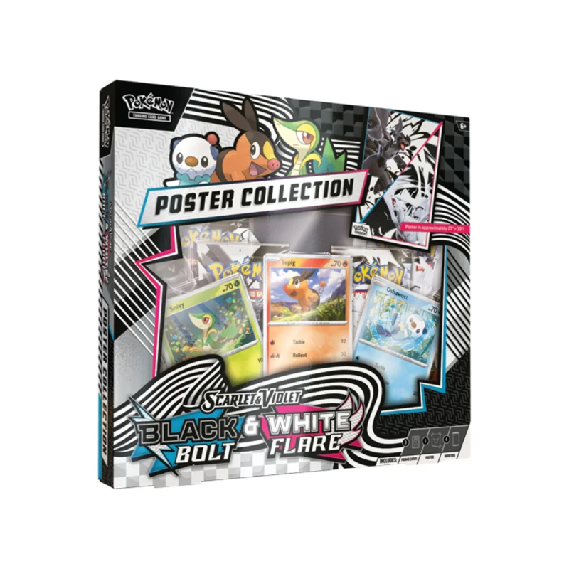 pokémon black bolt white flare unova poster collection