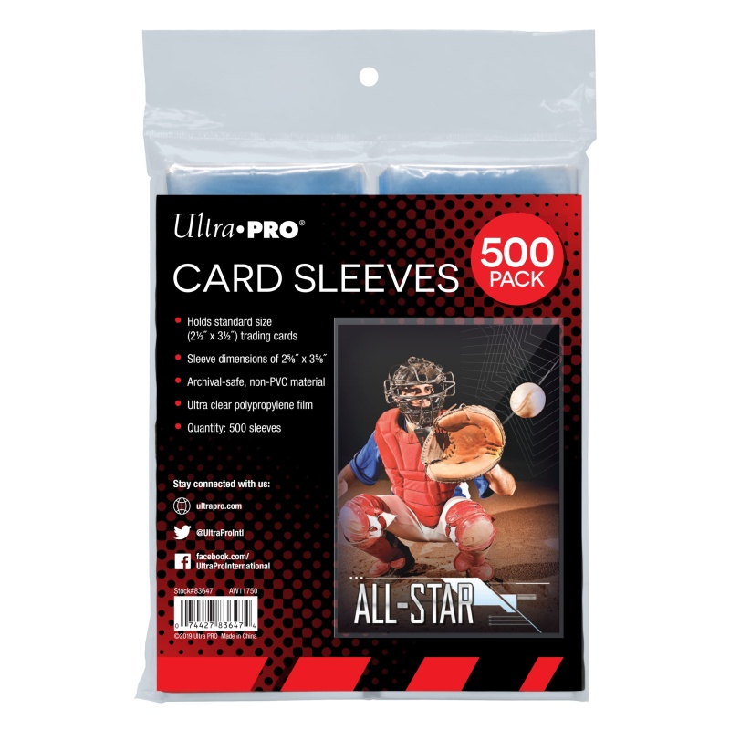 ultra pro penny sleeves 500 pack