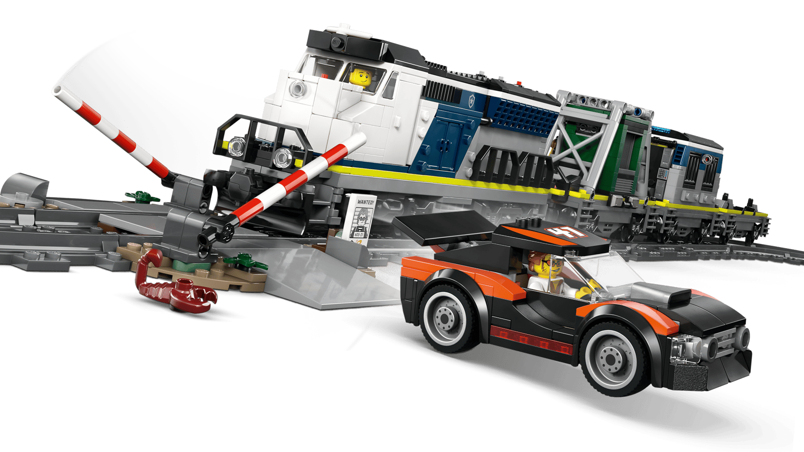 60508 LEGO City: Overval op Politietrein - Afbeelding 5