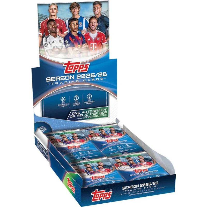 topps 2025/2026 UEFA Club Competitions Hobby Box