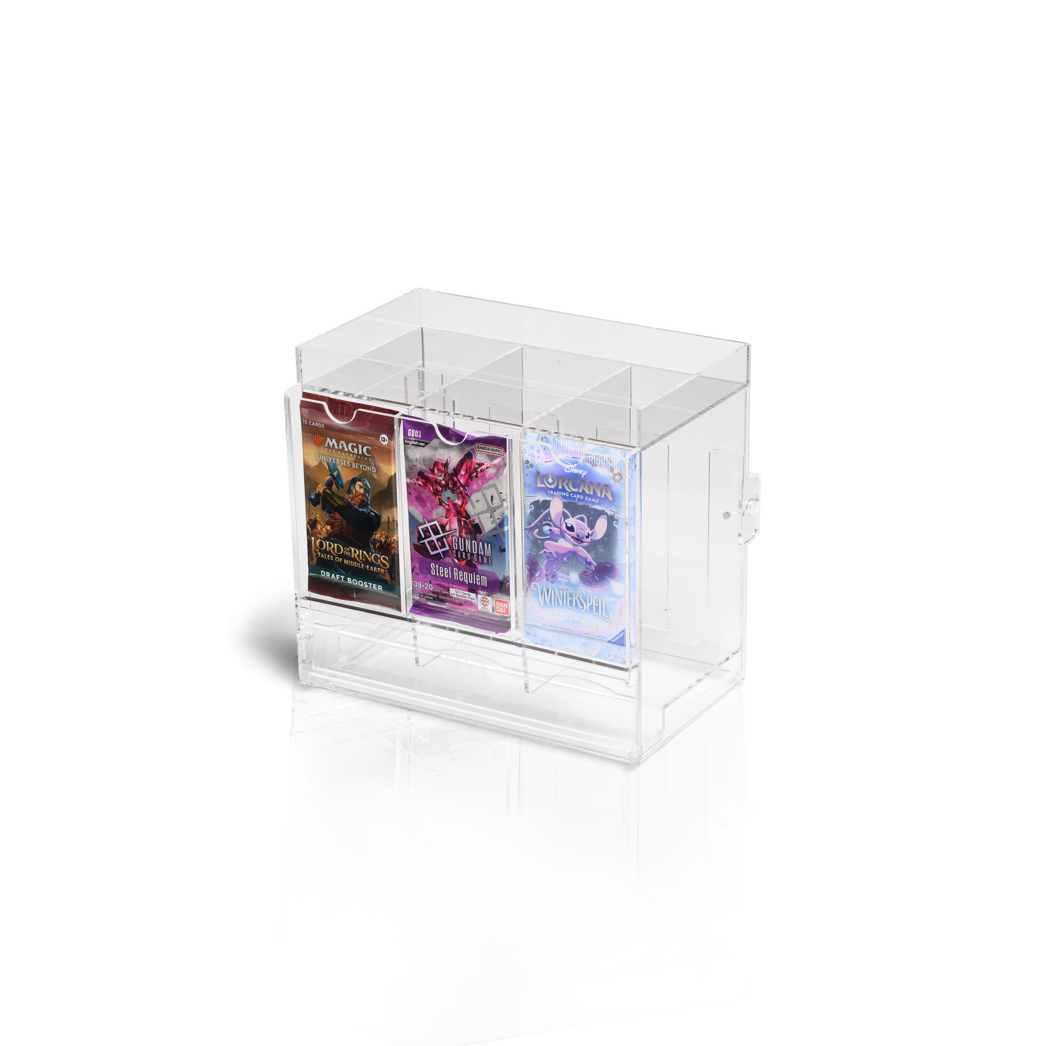 Acryl 3-slot Boosterpack Dispenser