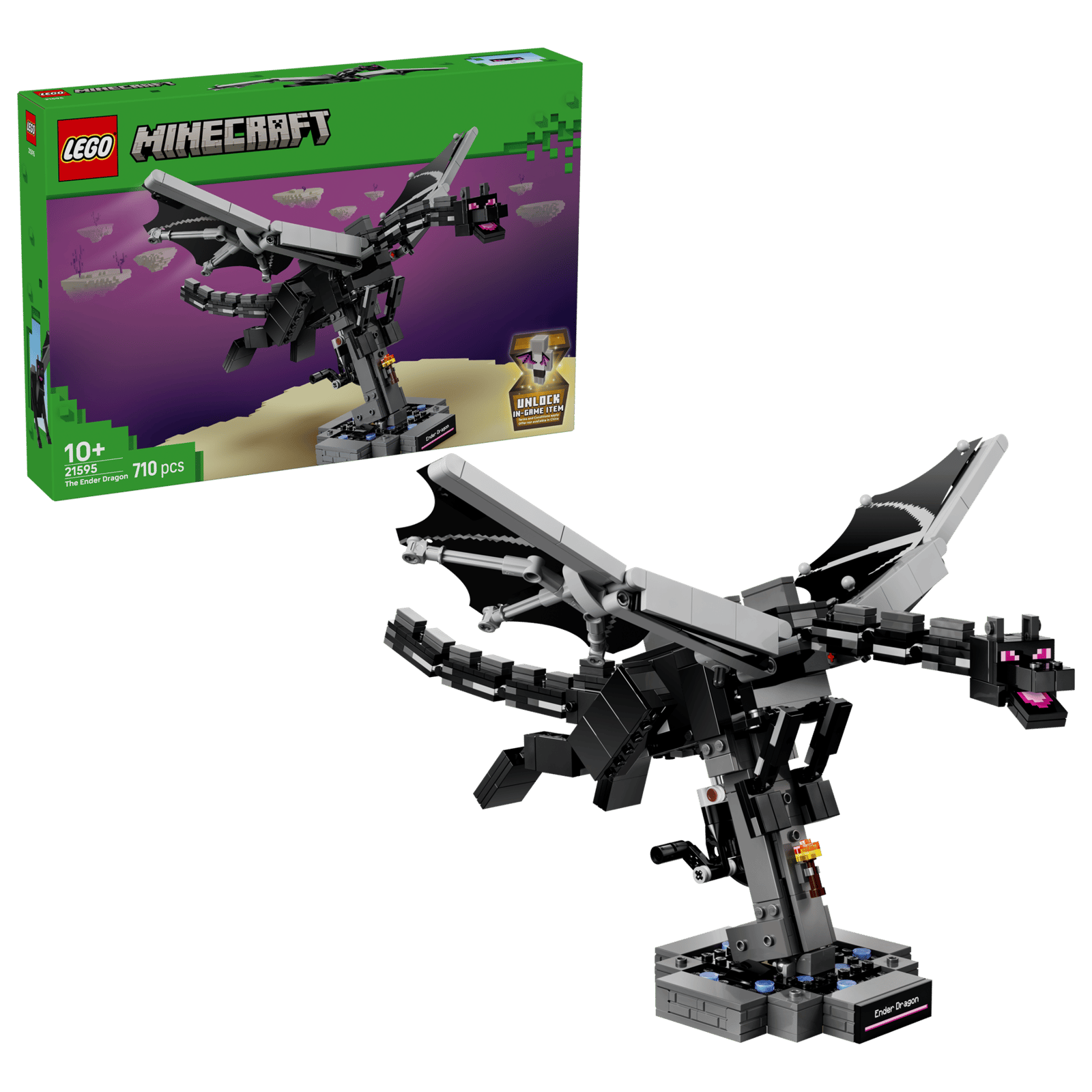 lego minecraft De Enderdraak