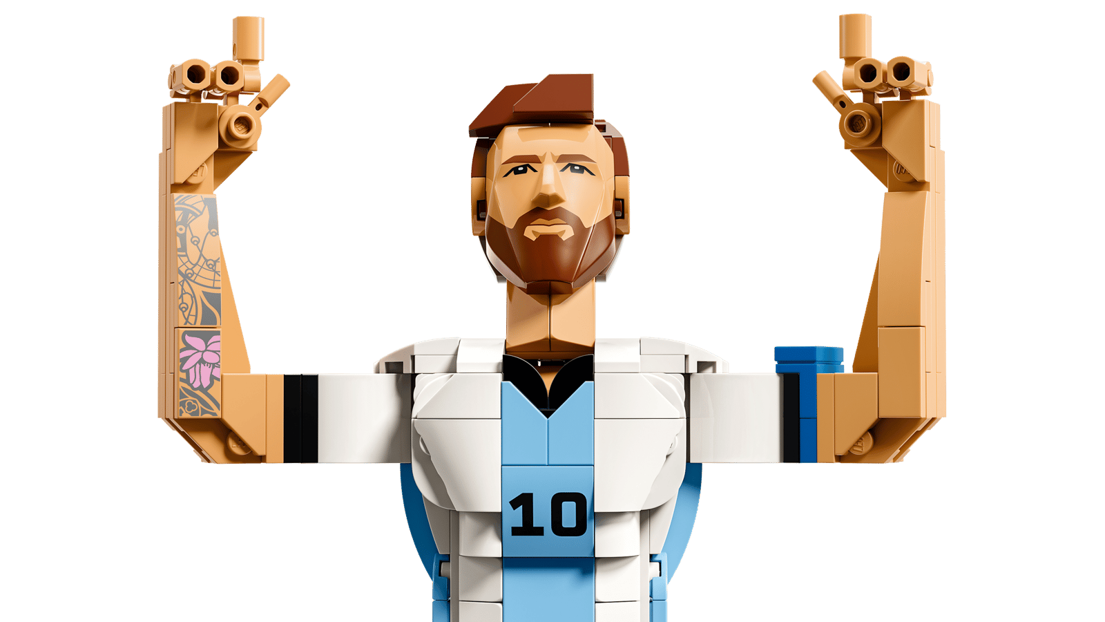 43015 LEGO Editions Lionel Messi Voetballegende - Afbeelding 3