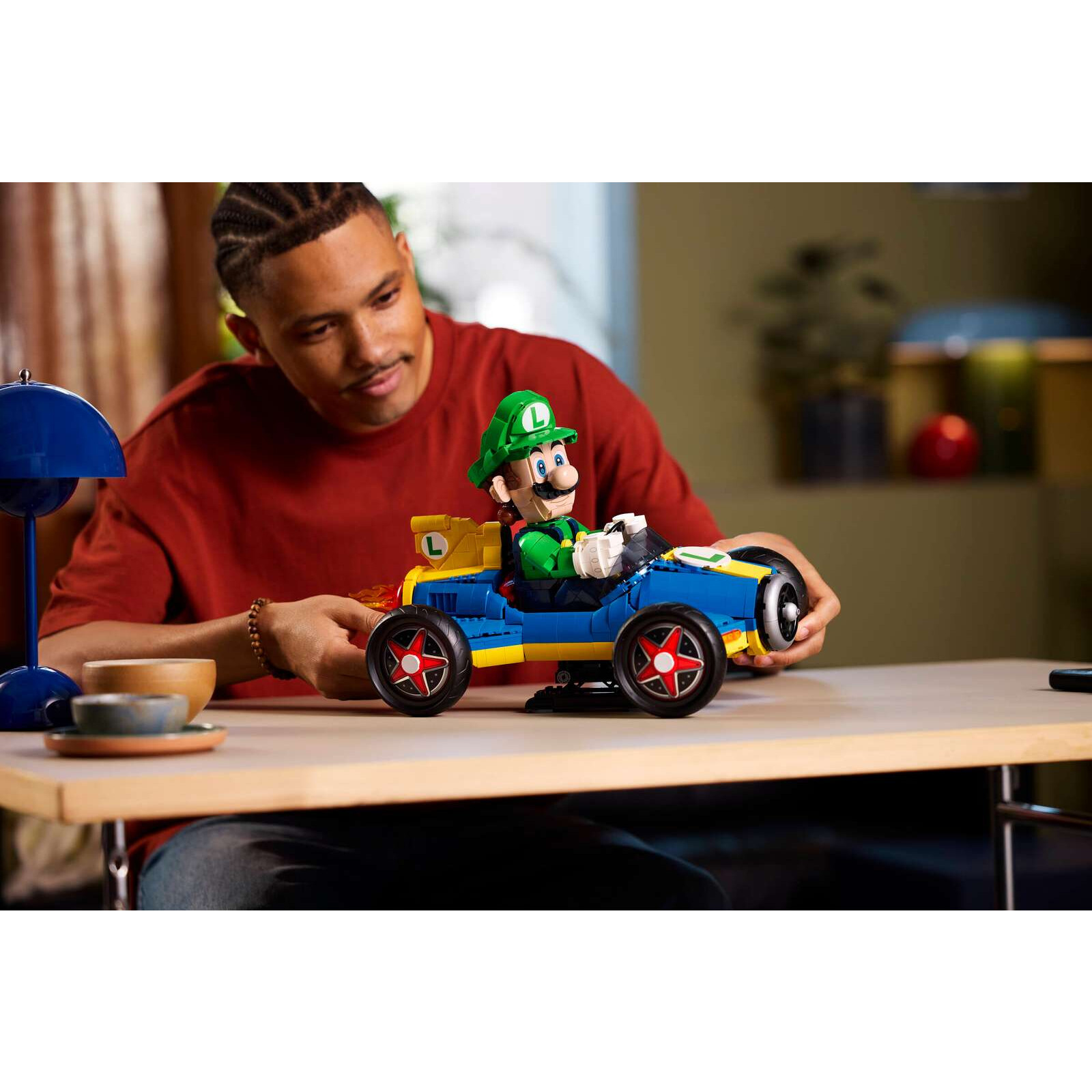 72050 LEGO Super Mario Kart: Luigi en Mach 8 - Afbeelding 4
