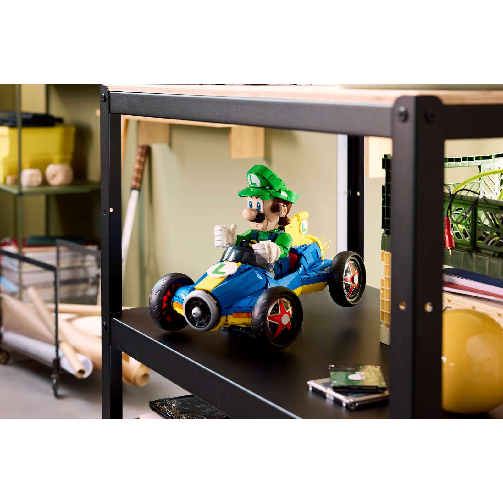 72050 LEGO Super Mario Kart: Luigi en Mach 8 - Afbeelding 6