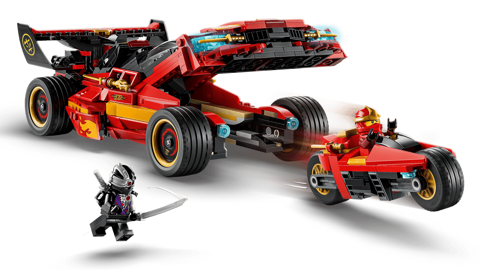 71867 LEGO Ninjago 15-jarig jubileum: X-1 Ninja Charger - Afbeelding 4