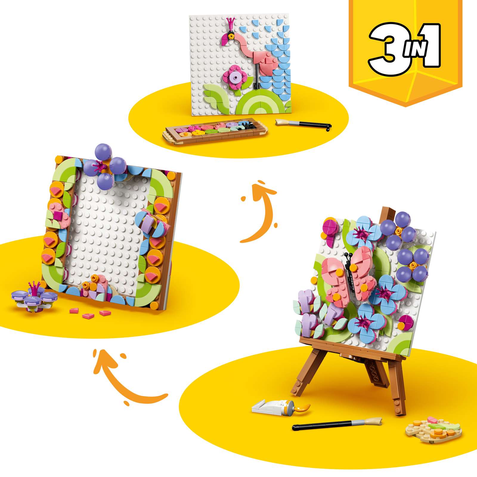 31390 LEGO Creator 3in1: Bloemenschilderij - Afbeelding 5