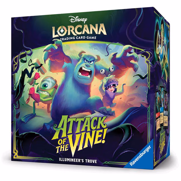 disney lorcana attack of the vine illumineer's trove