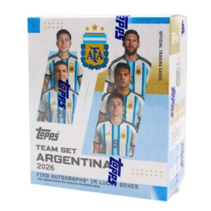 Topps 2025/26 Argentina Football Team Set Box