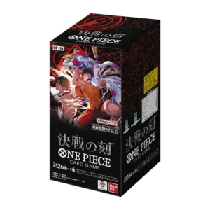 ONE Piece Japans: OP16 the Time of Battle booster display