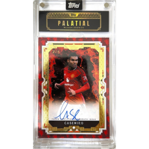 Topps 2025/26 Manchester United Palatial Casemiro /5 Deluxe Devils Autograph DD-CA