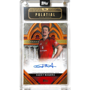Topps 2025/26 Manchester United Palatial Harry Maguire /25 Palatial Pose Autograph PO-HM