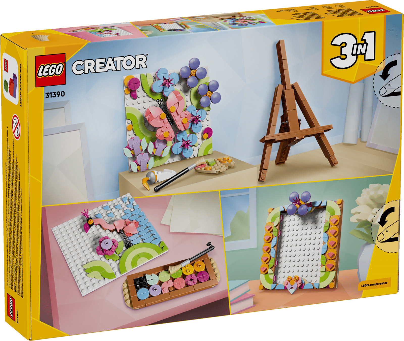 31390 LEGO Creator 3in1: Bloemenschilderij - Afbeelding 4