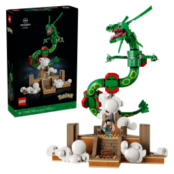 Ga helemaal op in een boeiende creatieve activiteit en ontketen de kracht van de Legendarische Pokémon Rayquaza (72168)