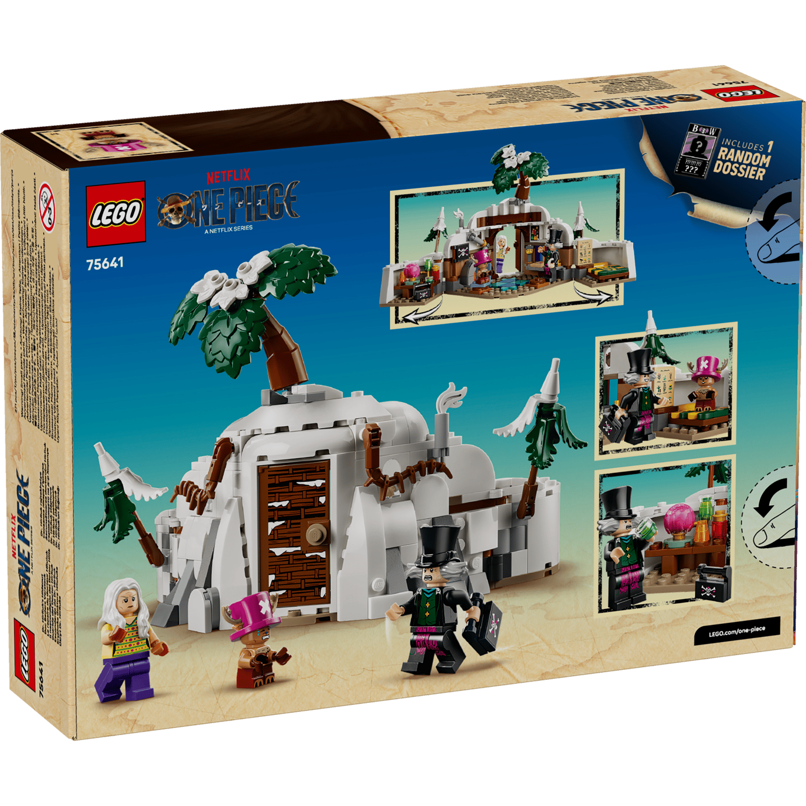 75641 LEGO ONE Piece De Schuilplaats van Dr. Hiriluk