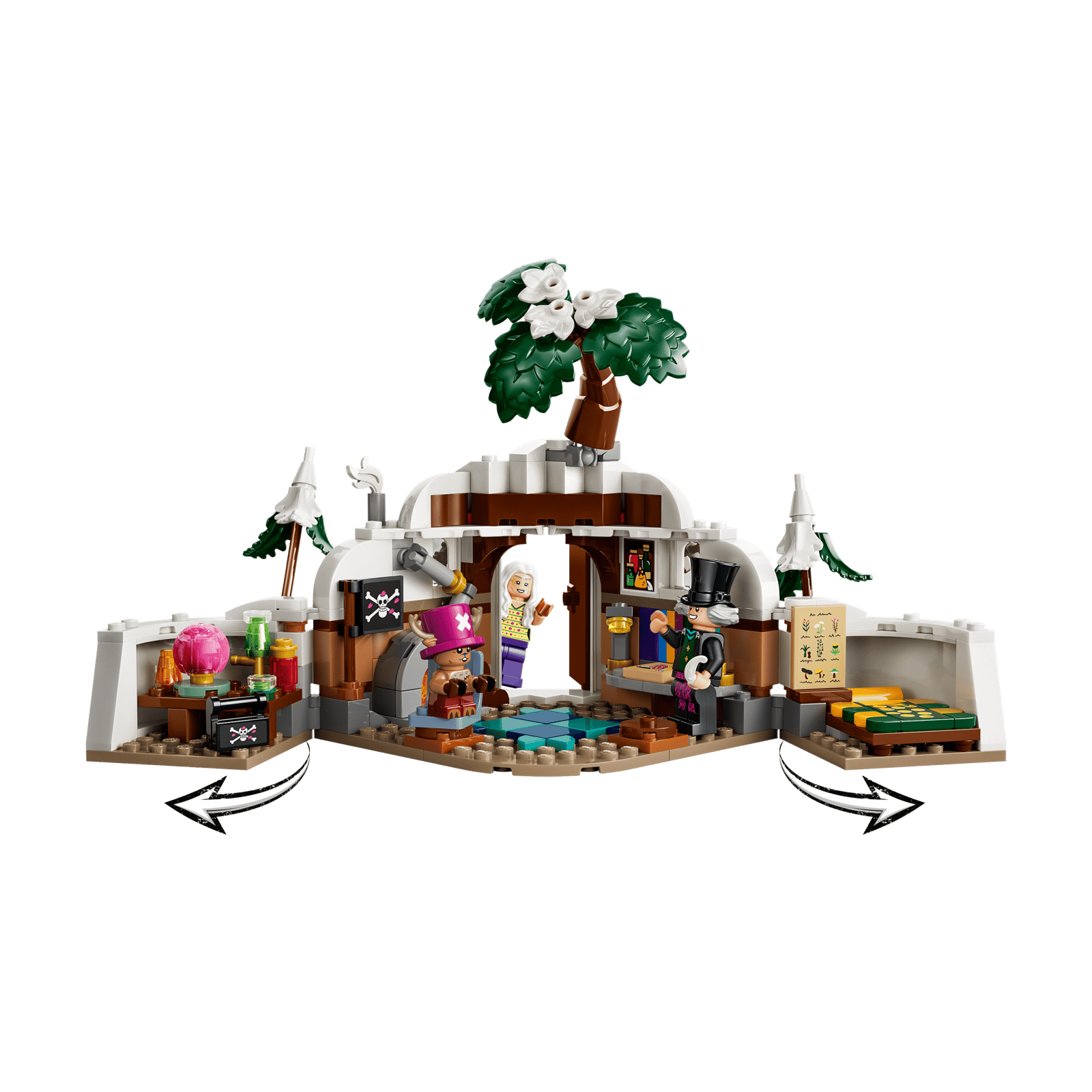 75641 LEGO ONE Piece De Schuilplaats van Dr. Hiriluk