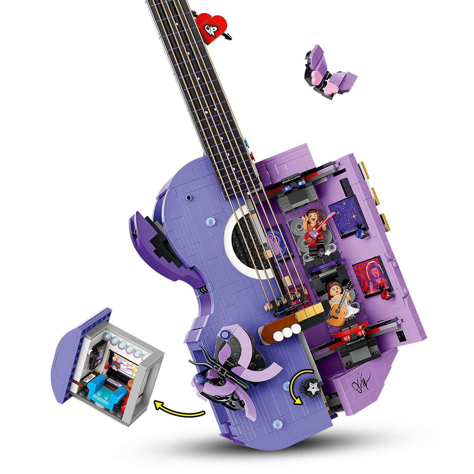 LEGO Editions Olivia Rodrigo's dubbele gitaar (43031)