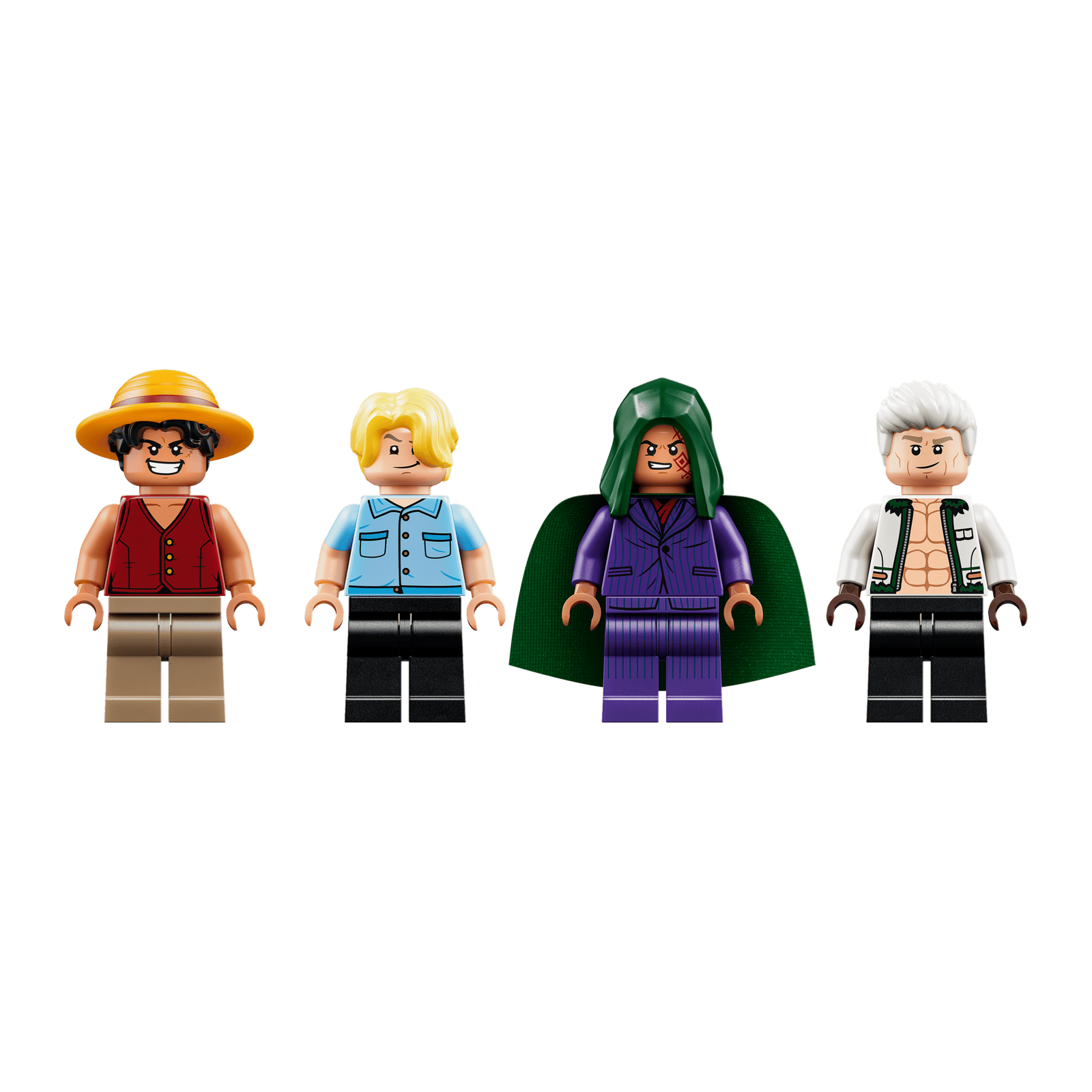 LEGO ONE PIECE Confrontatie met kapitein Smoker