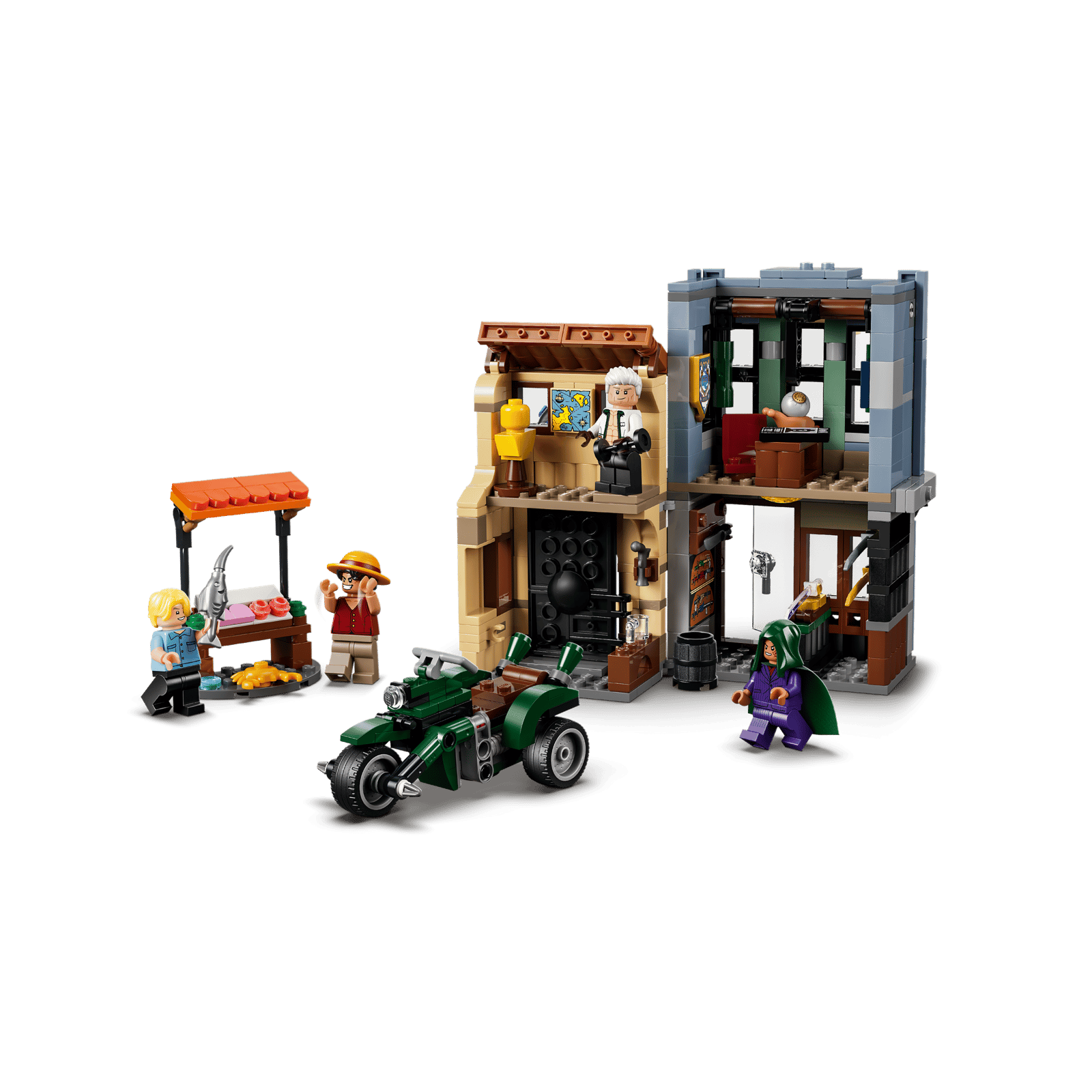LEGO ONE PIECE Confrontatie met kapitein Smoker