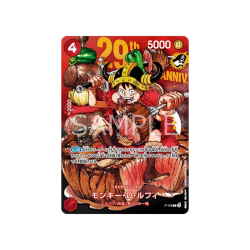 ONE Piece Monkey.D.Luffy (P-159) - 29th Anniversary Promo Card Japanese