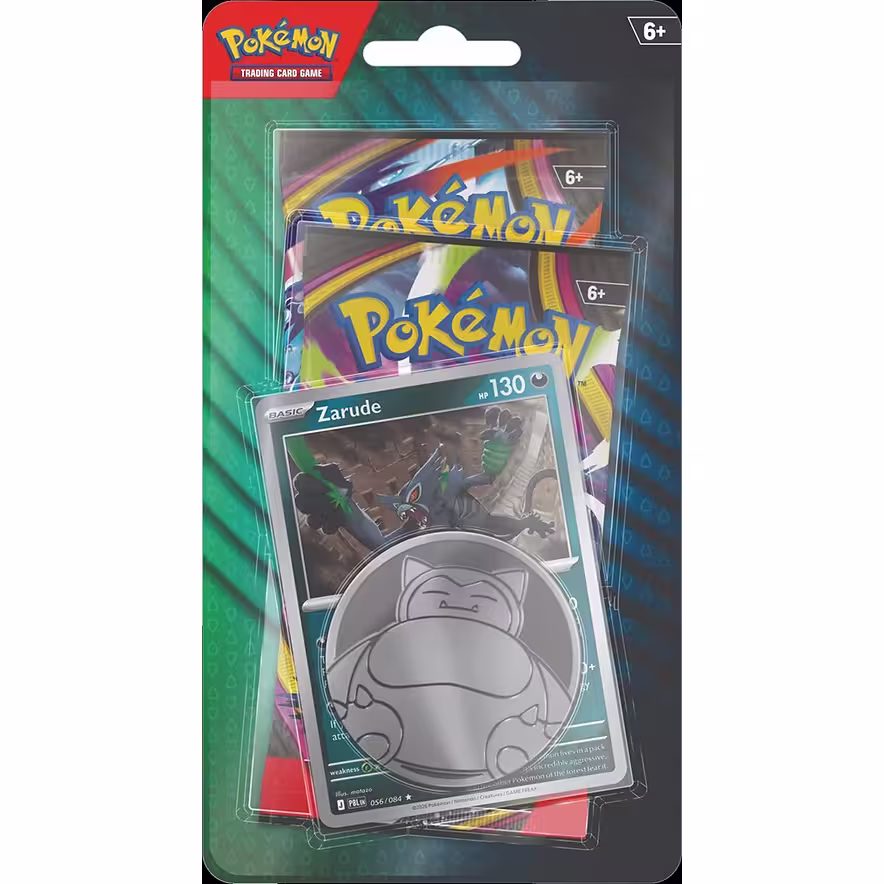 Pokémon zarude 2 pack blister