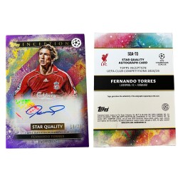 Topps Inception Season 2024/25 Fernando Torres 18/25 Certified Autograph