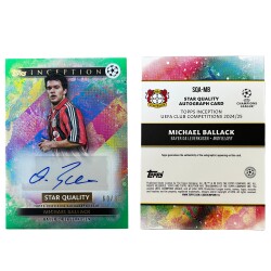 Topps Inception 2024/25 Michael Ballack 60/99 Certified Autograph