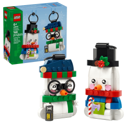 40812 LEGO Snowman Ornaments