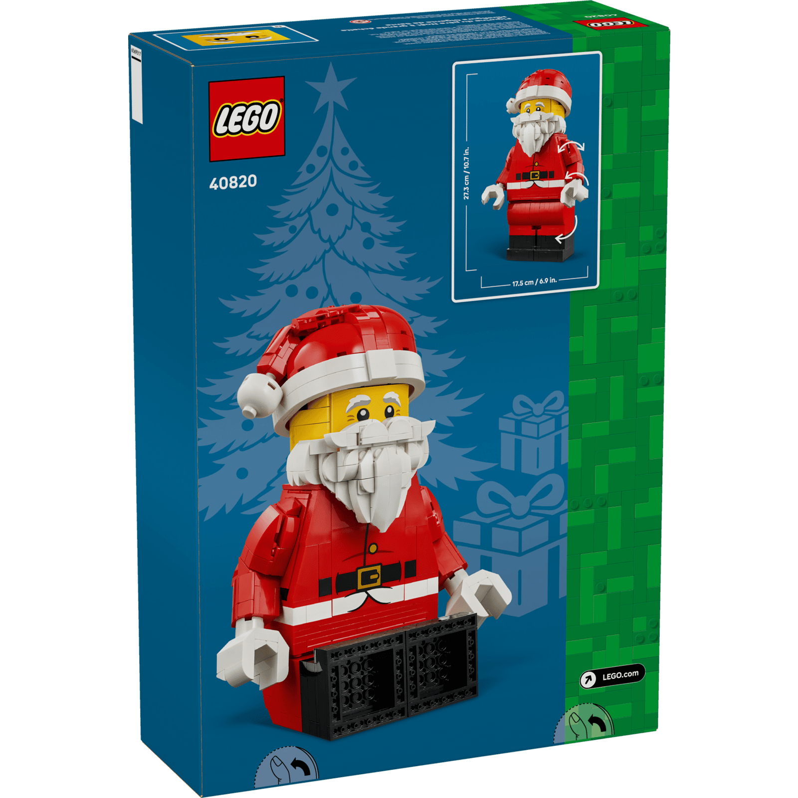 LEGO Grote minifiguur van de Kerstman