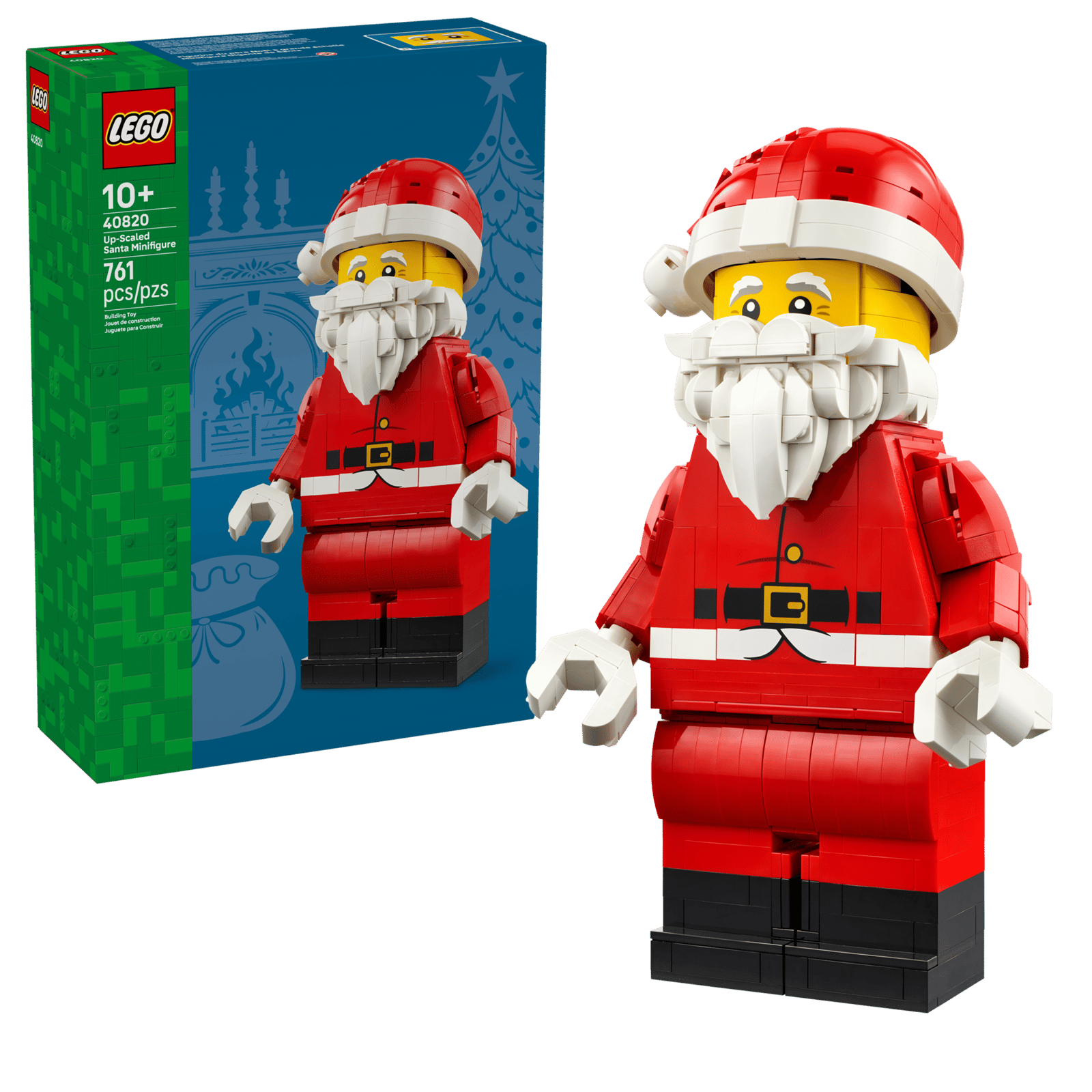 LEGO Grote minifiguur van de Kerstman