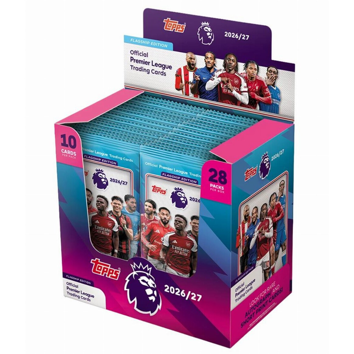 Topps 2026/27 Premier League Flagship Booster Display